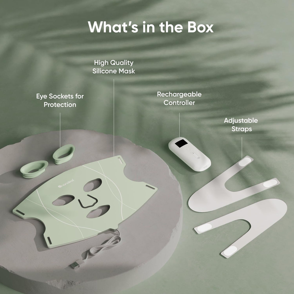 Nanoleaf in bathroom lifestyle scene highlighting routine self-care benefit