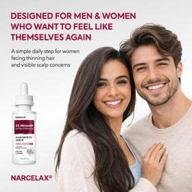 Narcelax label and ingredients panel showing composition and usage clarity