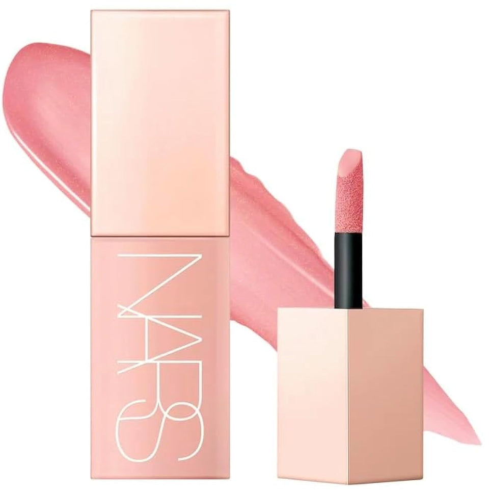 NARS Afterglow front packaging showing compact bottle and brand for luxe display