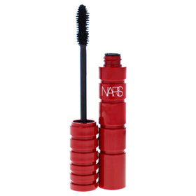 NARS Climax Mascara brush close-up showing bristle design for defined, buildable volume