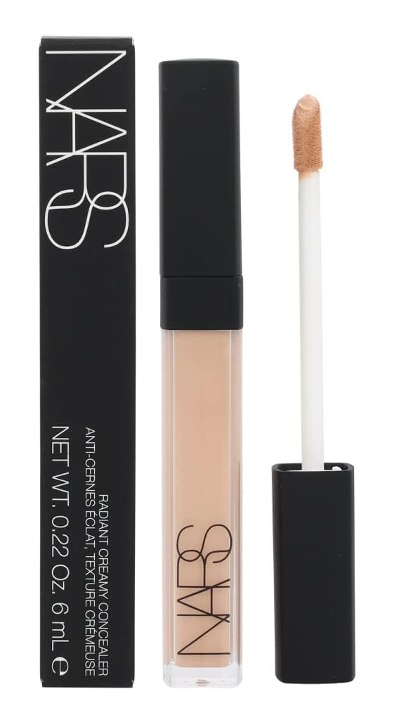 NARS concealer 0.22 oz held in hand to show compact size and travel-friendly convenience