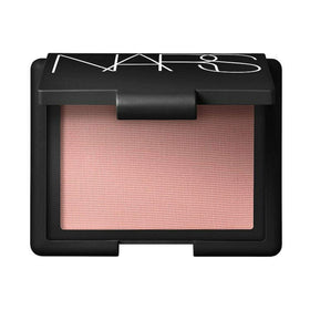 NARS blush applied with brush demonstrating even application and luminous glow