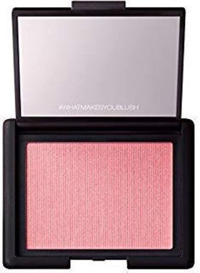 NARS blush front packaging showing compact and shade, brand flattering finish
