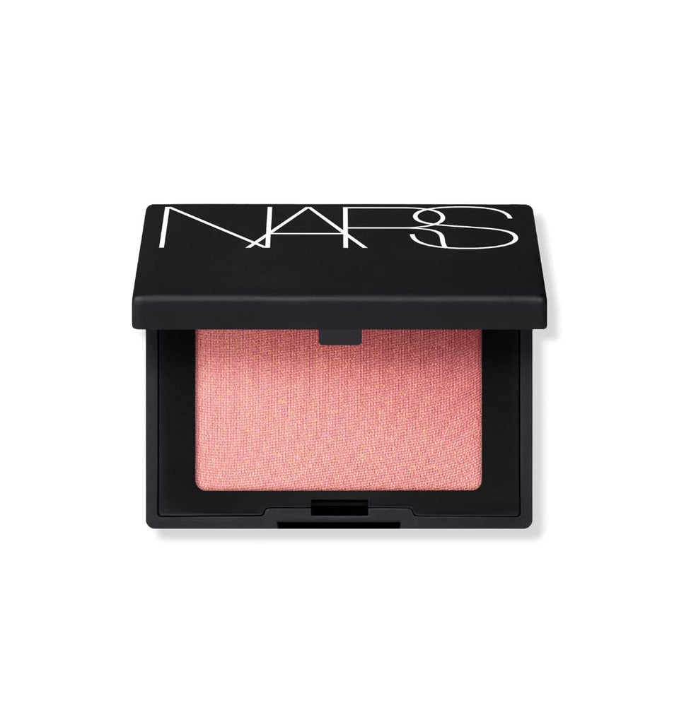 NARS Orgasm mini compact front view showing shade and portable design for touch-ups