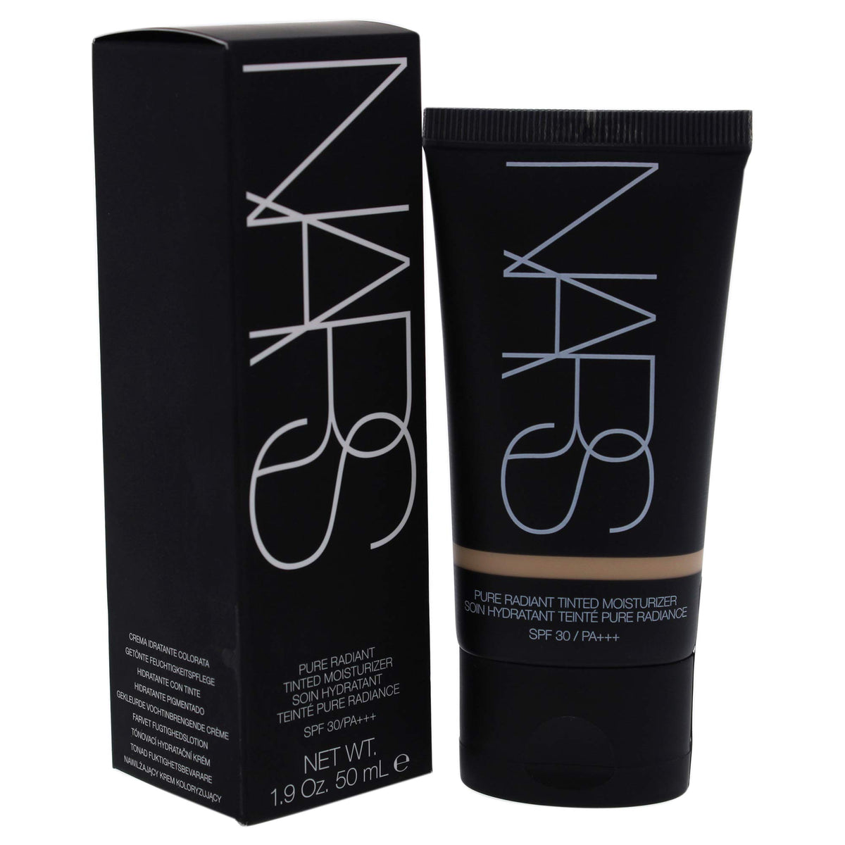 Application of NARS Pure Radiant Finland with fingertips for quick, natural coverage