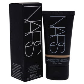 Application of NARS Pure Radiant Finland with fingertips for quick, natural coverage