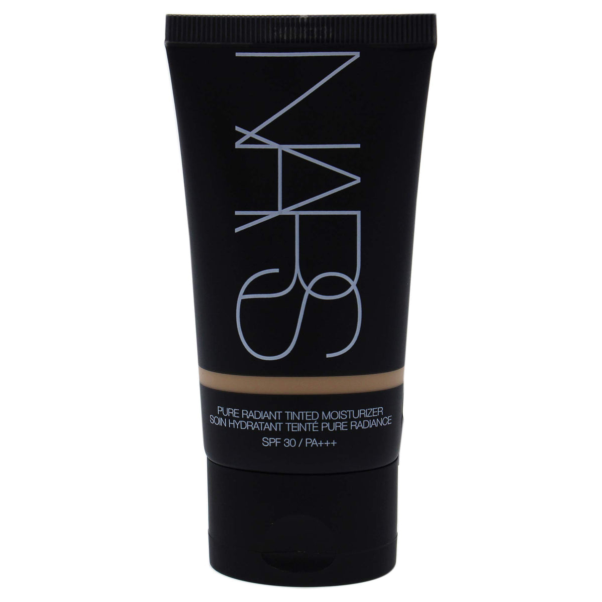 NARS close-up of silky tinted moisturizer texture highlighting smooth blendability
