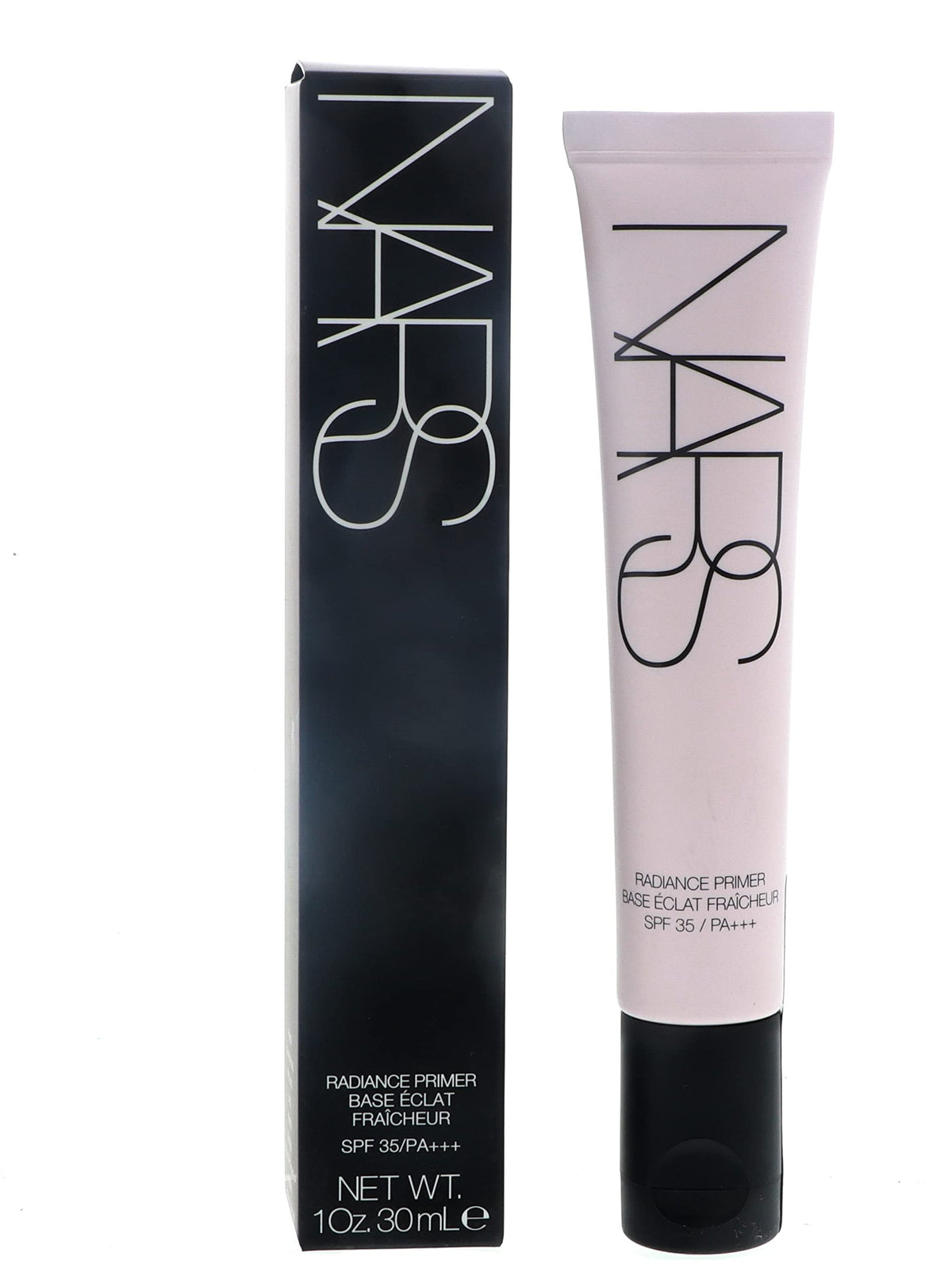 NARS primer front packaging showing tube and branding with polished presentation