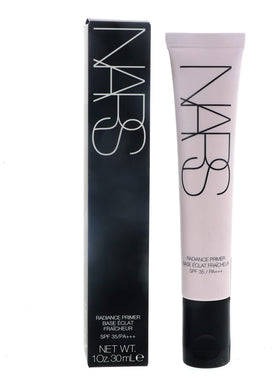 NARS primer front packaging showing tube and branding with polished presentation