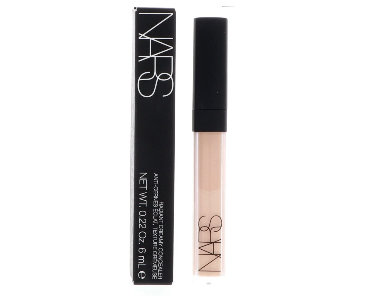 NARS front packaging showing Custard shade and compact 6ml tube for travel