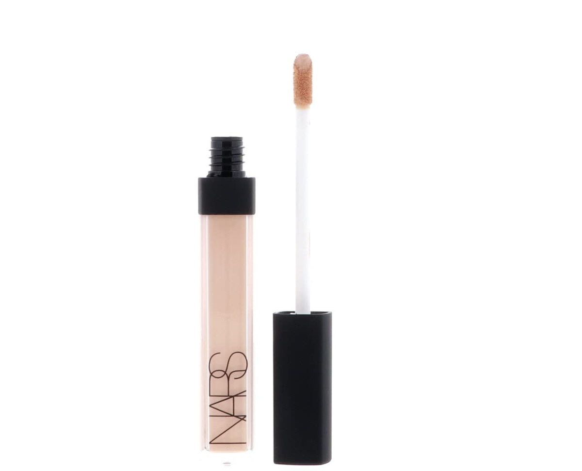 NARS creamy concealer texture swatch in Custard showing blendable finish