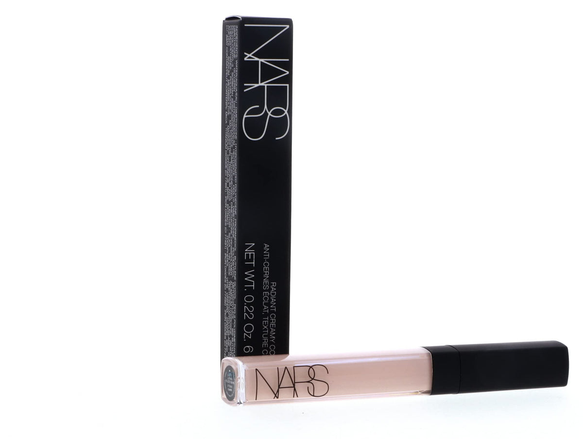 NARS concealer before and after photo showing spot-correcting visual improvement