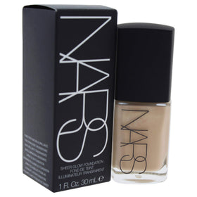 NARS Sheer Glow front packaging showing bottle and label, polished presentation