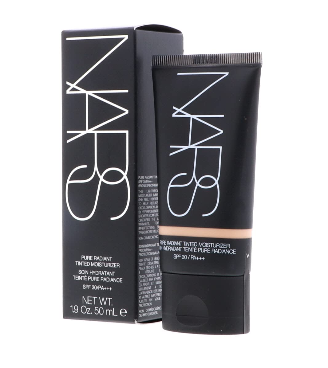 NARS product applied on hand demonstrating blendable lightweight coverage