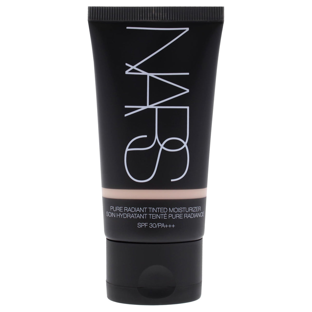 NARS pump detail highlighting easy dispensing and controlled coverage