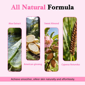 Narvokey label close-up showing Cyperus Rotundus extract and ingredient clarity