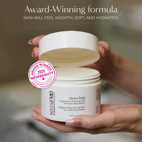 NassifMD pad in hand demonstration for easy, no-mess application benefit