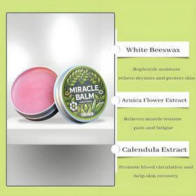 Nasteck ingredient label with calendula emphasis for calming skin support