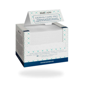 Nat.&Co. product packaging front showing 50-count towels and benefits