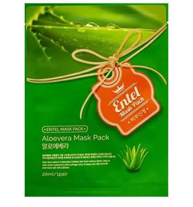 Natasha Denona bonus Entel aloe vera masque flatlay providing instant hydration and soothing