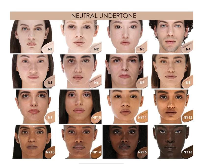 Natasha Denona texture swatch on skin revealing luminous matte finish and blurring effect