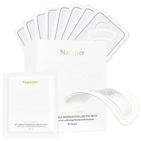 Natener front packaging showing eight pairs and product benefit of targeted eye care