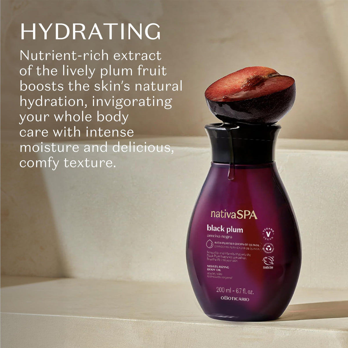 NATIVA SPA quinoa drops visual emphasizing nutrient boost for skin