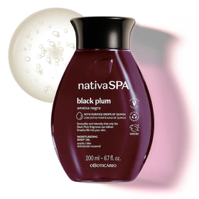 NATIVA SPA front bottle shot showing elegant packaging and fragrance benefit