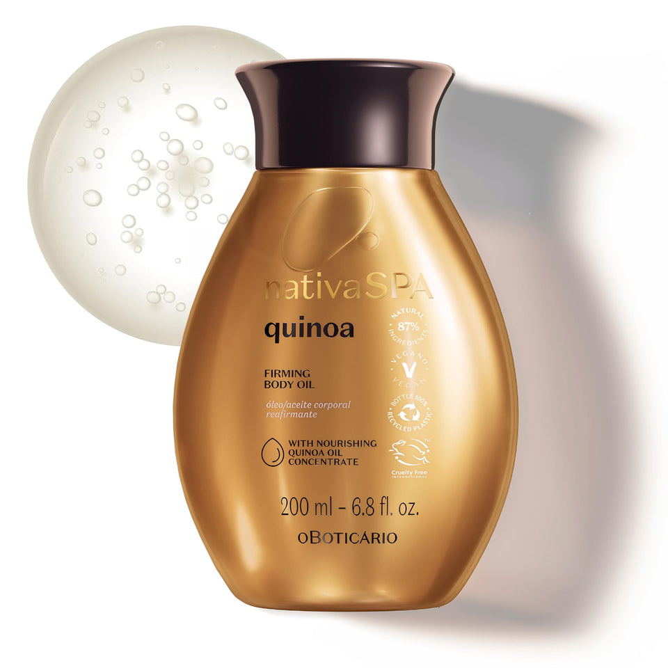Nativa SPA front bottle showing elegant design and quick hydration benefit
