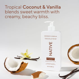 Native 16.5 fl oz size comparison to show value and long-lasting supply benefit