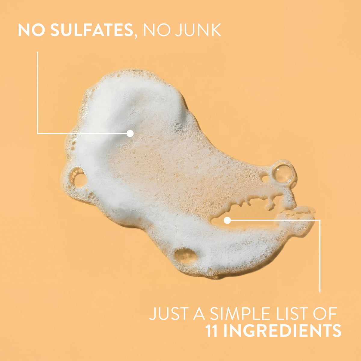 Native ingredients focus on shea butter illustrating natural moisturization benefit