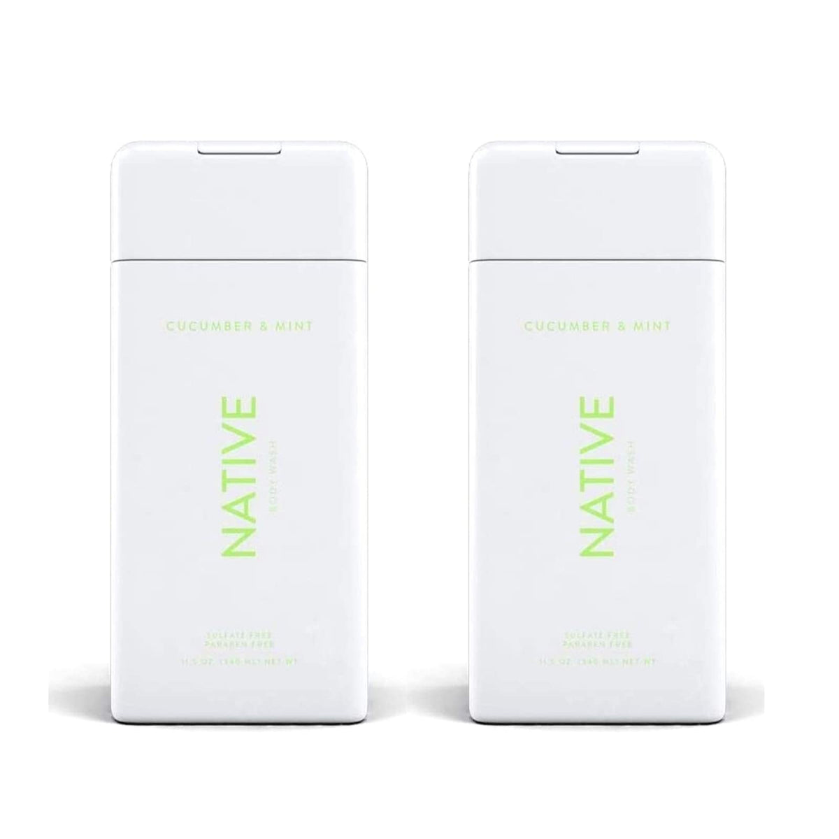 Native front packaging showing two 11.5 oz bottles for lasting supply and convenience