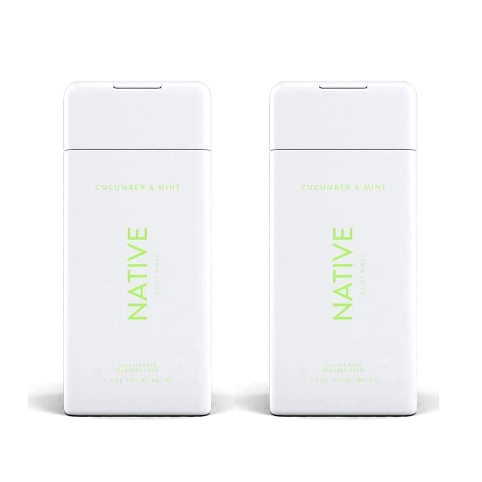 Native front packaging showing two 11.5 oz bottles for lasting supply and convenience