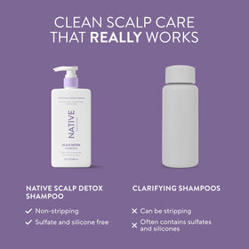 Native bottle paired with conditioner showing routine compatibility