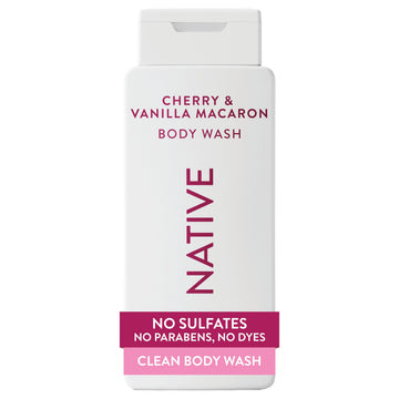 Native front packaging showing clean-label body wash for daily use