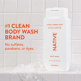 Native close-up of creamy lather texture demonstrating gentle cleansing