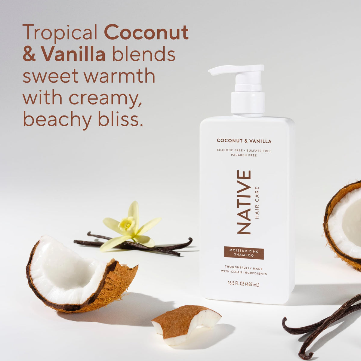 native label close-up focusing on ingredient list and transparency benefit