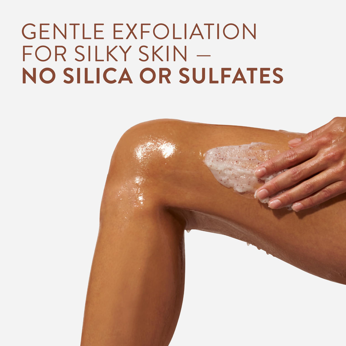 Native spooned into hand demonstrating easy application and silky hydration