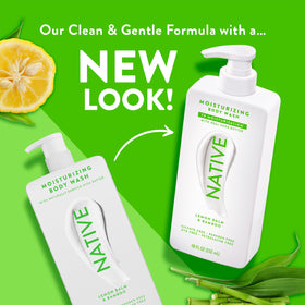 Native creamy lather texture demonstrating rich moisture and softening feel