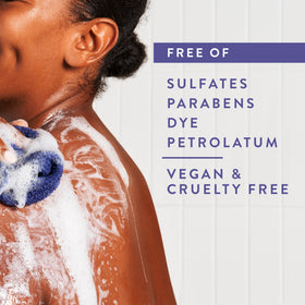 Native creamy lather texture close-up demonstrating moisturizing feel benefit