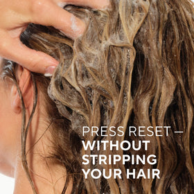Native conditioner creamy pump close-up demonstrating smooth detangling benefit
