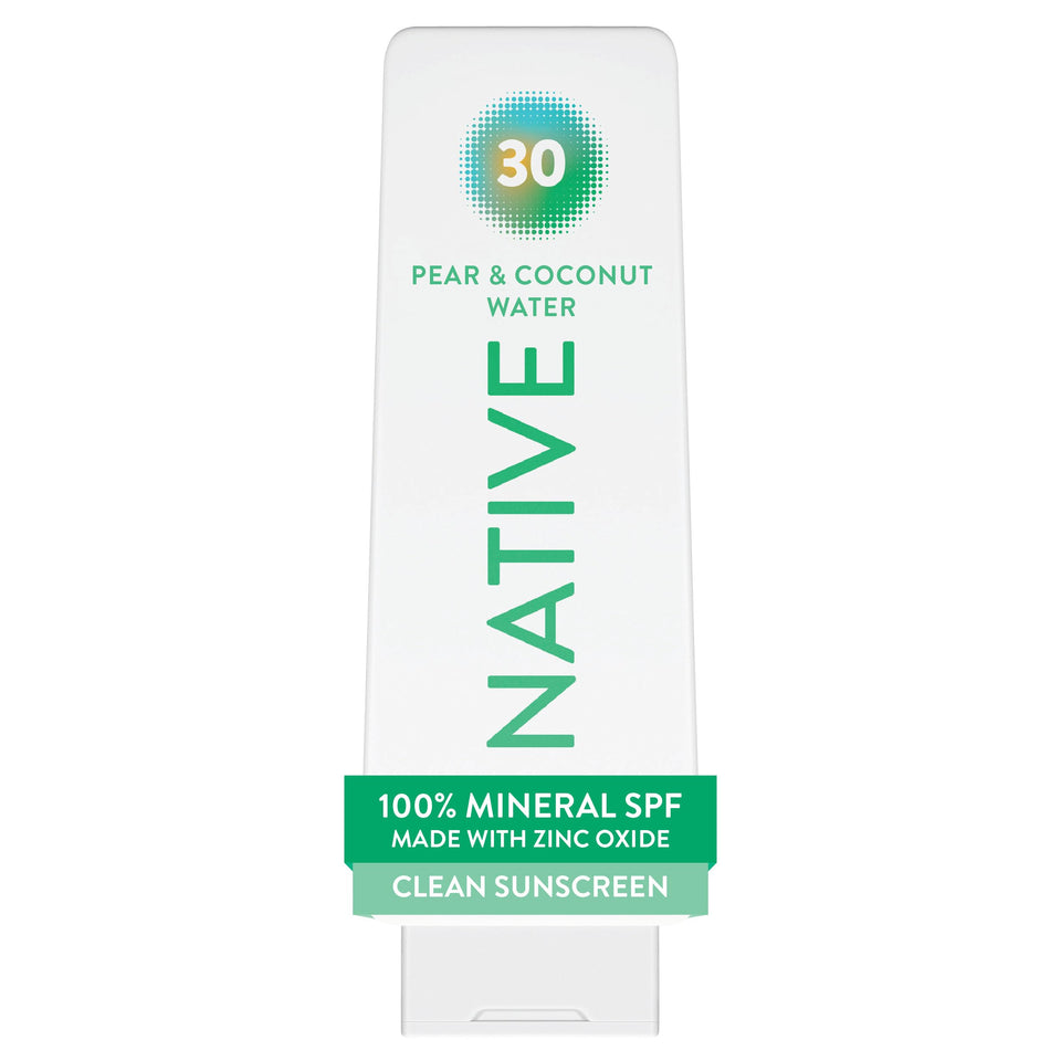 Native front packaging 7 oz bottle showing brand and scent benefit