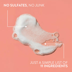 Native in-shower use with hand applying product for effortless cleansing