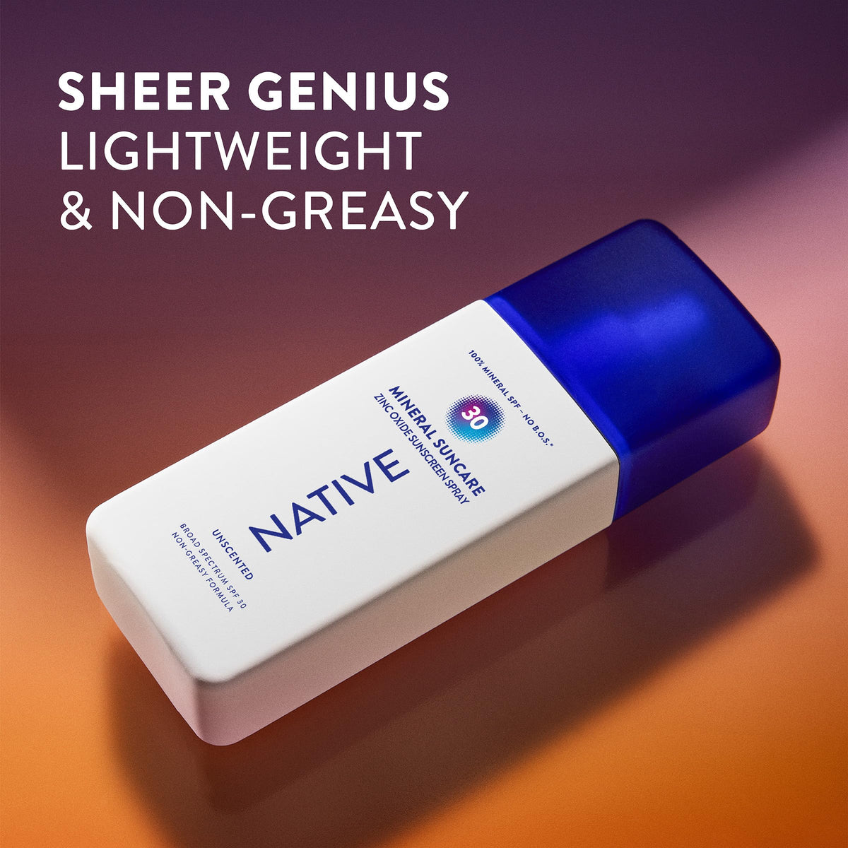 Native hand applying sunscreen to face demonstrating gentle, no-irritation use
