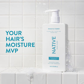Native close-up label detail highlighting ingredients and transparency benefit