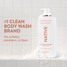 Native pump close-up highlighting easy dispensing and non-greasy hydration