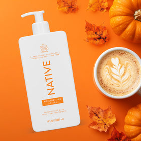 Native application on forearm highlighting smooth, moisturized skin benefit