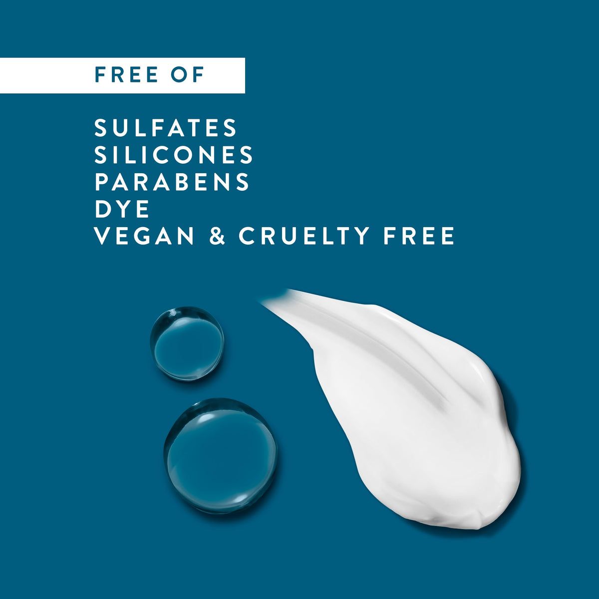 Native pump dispensing creamy 2-in-1 texture for fast, one-step use