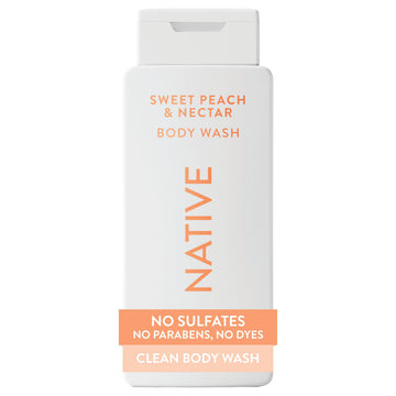 Native bottle front packaging showing label and 18 oz size for clean benefit