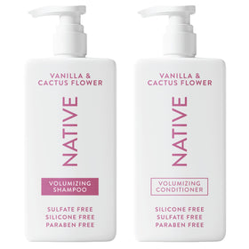 Native front packaging showing both 16.5 fl oz bottles and scent